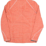 NORTHLAND PROFESSIONAL Womens Orange Hooded Jacket M Polyester Blend Plain Zip