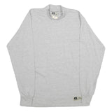 RUSSELL ATHLETIC Mens Grey Long Sleeve Crew Neck Cotton T-Shirt M