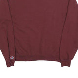 CHAMPION Mens Maroon Crew Neck M Centennial Cosmetology Embroidered Sweatshirt