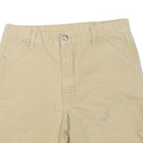 CARHARTT Mens Shorts Beige Casual Regular M W34 Workwear Cotton Blend