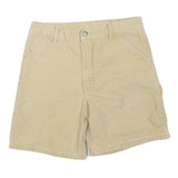 CARHARTT Mens Shorts Beige Casual Regular M W34 Workwear Cotton Blend