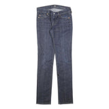 7 FOR ALL MANKIND Womens Jeans Blue Slim Skinny Denim Medium W28 L31 Stylish