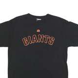 Mens Black Giants Graphic T-Shirt M Short Sleeve Crew Neck Baseball Style Sport