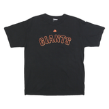 Mens Black Giants Graphic T-Shirt M Short Sleeve Crew Neck Baseball Style Sport