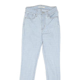 LEVI'S Womens Jeans Blue Slim Skinny Denim Light W26 L29 Cotton Blend Zip