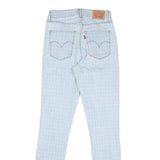 LEVI'S Womens Jeans Blue Slim Skinny Denim Light W26 L29 Cotton Blend Zip
