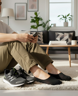 Anyfootwear 5 Pairs Size 4-9 Black Boat Socks Summer Thin Invisible Cotton Non-Slip Silicone Breathable Pure Color For Men