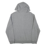 NIKE Mens Grey France Full Zip Hoodie L Sports Casual Cotton Blend Sweatshirt