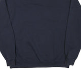 CHAMPION Mens Navy University Of Nevada Crew Neck L Cotton Blend Sweatshirt