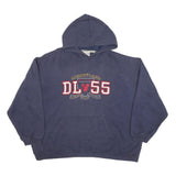 DISNEY Mens Navy Blue Disneyland DL 55 Pullover Hoodie XL Cotton Blend