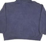 DISNEY Mens Navy Blue Disneyland DL 55 Pullover Hoodie XL Cotton Blend