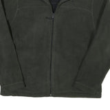 TIMBERLAND Mens Black Button Jacket L Cotton Blend Plain Classic Outerwear