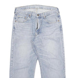 LEVI'S 500 Mens Jeans Blue Relaxed Straight Denim Light W34 L25 Classic Casual