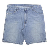 WRANGLER Mens Denim Blue Casual Shorts XL W38 Cotton Blend Utility Pockets