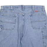 WRANGLER Mens Denim Blue Casual Shorts XL W38 Cotton Blend Utility Pockets