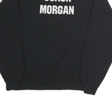 RUSSELL ATHLETIC Mens Black Dunbar Volleyball Crew Neck M Sweatshirt Coach