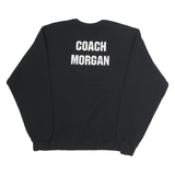 RUSSELL ATHLETIC Mens Black Dunbar Volleyball Crew Neck M Sweatshirt Coach