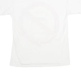 MOSCHINO Mens White Graphic T-Shirt S Short Sleeve Crew Neck Cotton