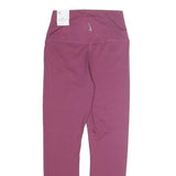 NIKE Womens Joggers Maroon XS W20 L24 Slim Tapered Yoga Training Leggings