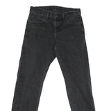 CARHARTT Mens Jeans Black Regular Skinny Denim W29 L32 Workwear Durable Style