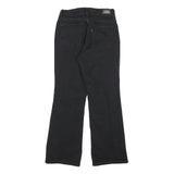 LEVI'S 512 Bootcut Womens Jeans Black Slim Cotton Blend W26 L26 Stylish Zip