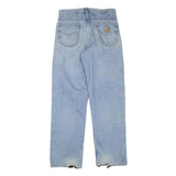 DICKIES Mens Regular Fit Denim Jeans Light Blue Cotton Blend Zip W30 L32 Casual