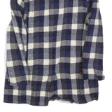 BALSER Womens Blue & White Checked Wool Button Jacket S Woven Classic