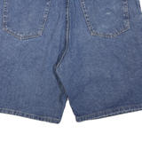 WRANGLER Mens Shorts Blue Denim Casual XL W38 Classic Fit Cotton Blend