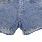 CALVIN KLEIN JEANS Womens Shorts Blue Denim Casual S W28 Classic Fit Button