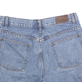 CALVIN KLEIN JEANS Womens Shorts Blue Denim Casual S W28 Classic Fit Button