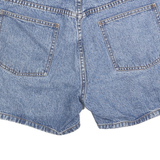 CALVIN KLEIN JEANS Womens Shorts Blue Denim Casual S W28 Classic Fit Button