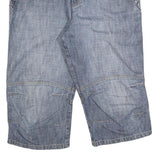 TOM TAILOR Mens Denim Blue Casual Shorts M W32 Cotton Blend Relaxed Fit