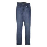 LEVI'S Womens Jeans Blue Slim Skinny Denim Medium W26 L32 Cotton Blend Zip
