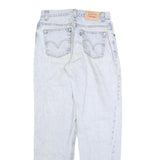 LEVI'S Womens 560 Relaxed Fit Light Blue Denim Jeans W28 L30 Classic Style