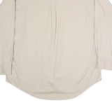 CHAPS RALPH LAUREN Mens Beige Cotton Shirt XL Classic Long Sleeve Button Front