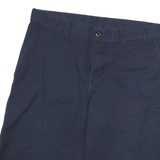 DICKIES Mens Shorts Navy Blue Casual Plain L W32 Workwear Cargo Cotton Blend
