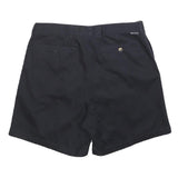 NAUTICA Mens Shorts Blue Casual Plain M W34 Cotton Blend Button Pocket