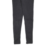 LEVI'S Womens Jeans Black Slim Skinny Denim Rinse W28 L32 Zip Cotton Blend