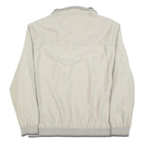 CANDA Mens Cream Jacket XL Polyester Blend Plain Zip Closure Casual Urban Style