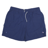 CHAMPION Mens Shorts Blue XL W36 Casual Cargo Pockets Drawstring