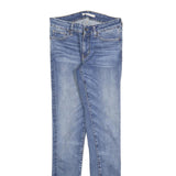 LEVI'S 711 Womens Jeans Blue Slim Skinny Denim Medium W28 L32 Stretch Zip Fly