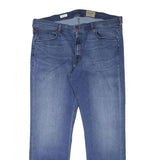 WRANGLER Mens Jeans Blue Regular Straight Denim Medium W38 L31 Classic Style