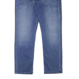 WRANGLER Mens Jeans Blue Regular Straight Denim Medium W38 L31 Classic Style
