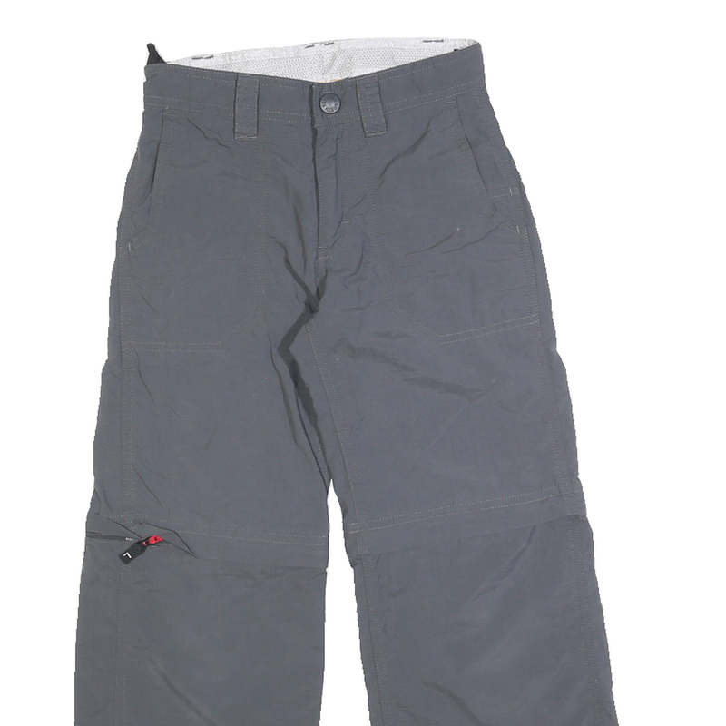 THE NORTH FACE Boys Polyester Blend Grey Relaxed Straight Trousers W24 L24