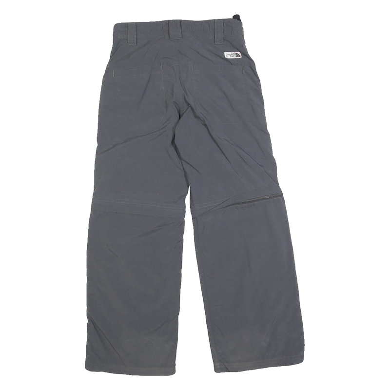 THE NORTH FACE Boys Polyester Blend Grey Relaxed Straight Trousers W24 L24