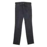 WRANGLER Womens Jeans Blue Regular Straight Denim Medium W28 L34 Classic Zip