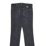 WRANGLER Womens Jeans Blue Regular Straight Denim Medium W28 L34 Classic Zip