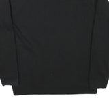 TOMMY HILFIGER Mens Black Crew Neck S Sweatshirt Cotton Blend Pullover