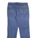WRANGLER Mens Slim Blue Denim Jeans Slim Fit W36 L32 Classic Casual Zip
