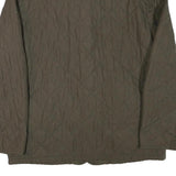 BARBOUR Womens Green Quilted Jacket L Polyester Blend Classic Button Fastening